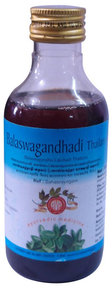 AVP - VATA (Balashwagandhadi) Thailam (200ml)