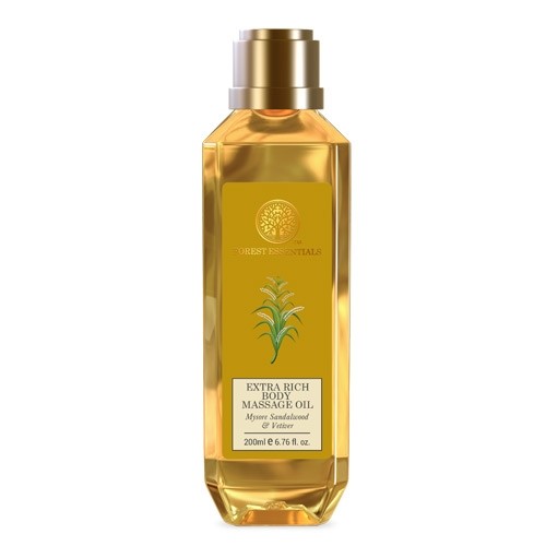 Forest Essentials EXTRA RICH COLD-PRESSED BODY MASSAGE OIL