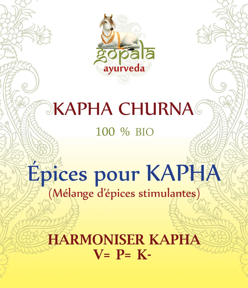 KAPHA SPICES (mélange d'épices) BIO Gopala A