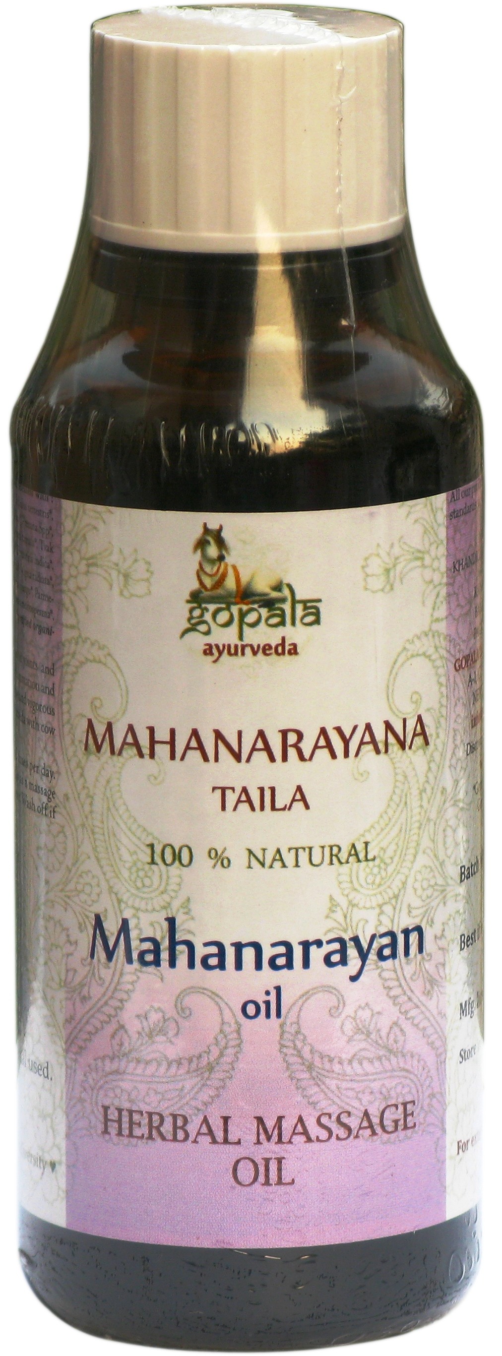 Gopala Ayurveda MAHANARAYANA taila BIO