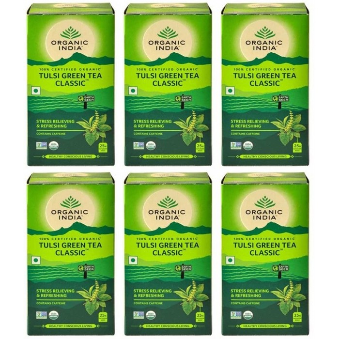 Organic India TULSI GREEN TEA (25 sachets)