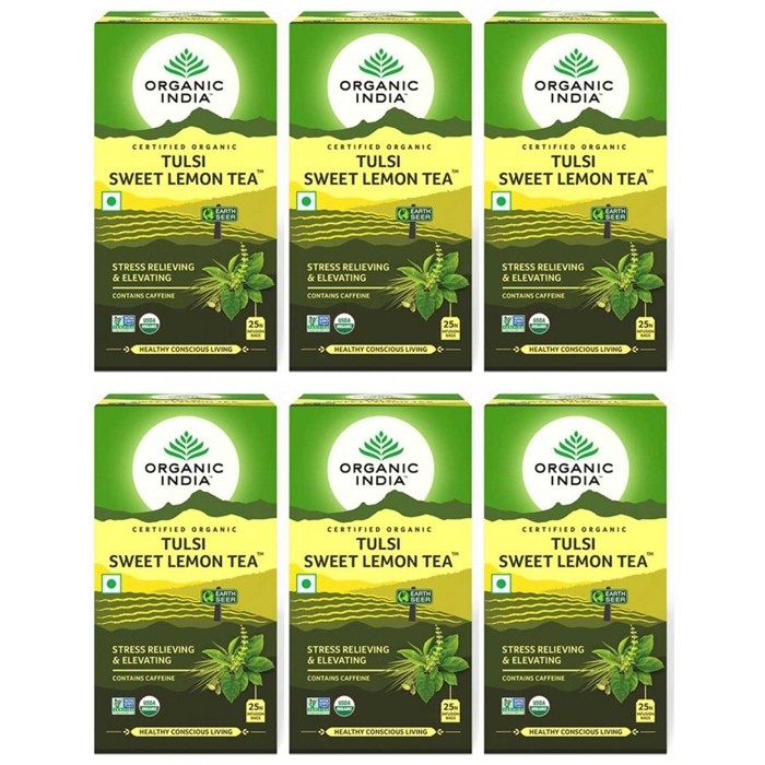 Organic India TULSI SWEAT LEMON TEA (25 sachets)