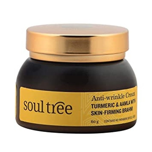 Soultree Turmeric & Amla with Skin Firming Brahmi Anti-Wrinkle Cream-60gm