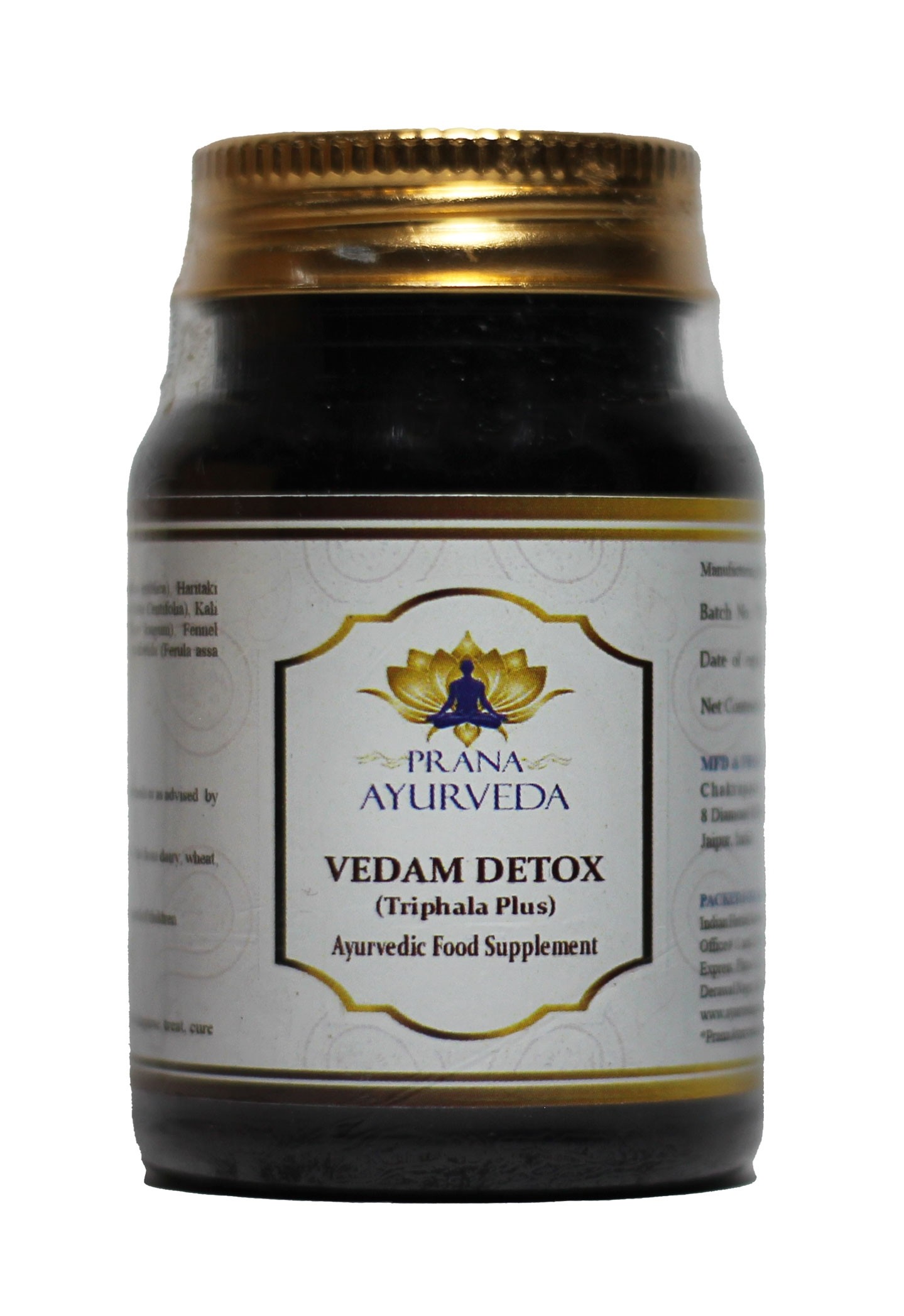 Prana Ayurveda TRIPHALA PLUS (Vedam Detox) 90 comprimés