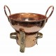 Copper Kadai (Karahi) & Sigri Set